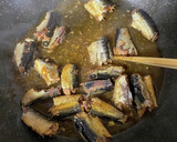 簡単！時短！手抜き！イワシ缶の卵とじ作り方2写真