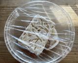 mレンジできのこバター(マヨ)醤油うどん作り方4写真