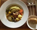 鶏もも肉と野菜のブイヨンがいらないスープ作り方9写真