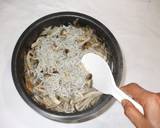 五目おこわ♪簡単炊飯器もち米炊き込みご飯作り方9写真