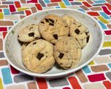 超簡単☆チョコチップメロンパンクッキー♫作り方7写真