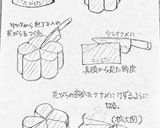 ニンジンの飾り切り〜鍋、シチュー等に〜作り方2写真