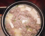 簡単☆肉団子のうどん鍋作り方2写真