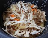 シンプル 舞茸（マイタケ）ご飯作り方4写真