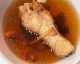 とろとろ☆参鶏湯風手羽元の薬膳スープ&粥作り方6写真