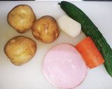 基本のポテトサラダ作り方1写真