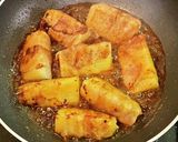 超簡単・長芋の豚バラ巻き・焼肉のタレで作り方4写真
