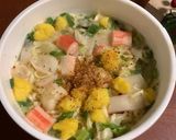シーフードヌードルは 一味唐がらしで♡作り方1写真