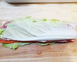 超簡単！野菜と豚バラ肉のミルフィーユ鍋！作り方5写真