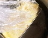 湯煎で簡単♪パン粉でクリスマスケーキ風☆作り方5写真