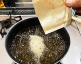 なめこと油アゲの味噌汁作り方2写真