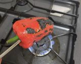 焼きパプリカのアンチョビソース作り方1写真