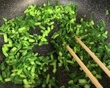 カブの葉の大量消費 おかかごま炒め作り方2写真