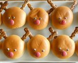 5分で完成★トナカイのデコパン作り方2写真