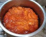 熟し柿ジャム作り方1写真