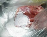 お弁当★パリッパリ鶏皮★ガーリックチキン作り方3写真