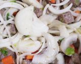 煮込み時間５分！サイコロステーキのカレー作り方4写真