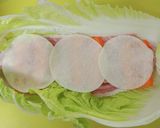 餃子皮でカマンベールミルフィーユ鍋作り方3写真