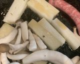 10分めちゃうま山いもソテー★しめじ春菊作り方2写真
