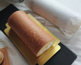 外巻きロールケーキ(自分用 覚え書き)作り方11写真