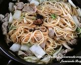 デーツと白菜のトマトパスタ作り方6写真