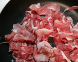 簡単！美味♪豚こまとしめじの甘辛大葉炒め作り方2写真