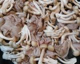 簡単！美味♪豚こまとしめじの甘辛大葉炒め作り方3写真