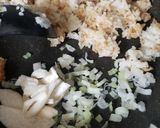 甘辛焼き肉でガーリックチャーハン作り方9写真