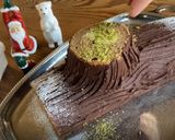 ピスタチオのブッシュドノエル作り方25写真