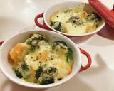 かぼちゃとブロッコリーのマヨチーズ焼き作り方5写真