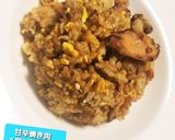 甘辛焼き肉でガーリックチャーハン作り方11写真