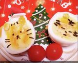 ＊茹で卵に…とらわれたトラ＊作り方14写真