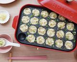 お家で♪肉汁じゅわ～たこ焼き器de小籠包作り方9写真