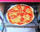 ミニトマトとベビーリーフのピザ作り方7写真