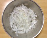 超簡単☆激うま！すりごま大根サラダ♪♪♪作り方1写真