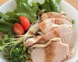 鶏ハムのヘルシー混ぜそば作り方6写真