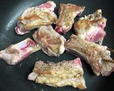 豚のスペアリブのお煮物作り方3写真