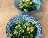 ほうれん草とコーンの胡麻和え作り方6写真