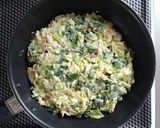 米粉と豆腐のケール入りお好み焼き。作り方6写真
