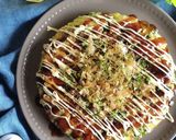 米粉と豆腐のケール入りお好み焼き。作り方9写真