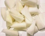 味染み♡手羽中と大根の煮物作り方1写真
