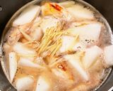 味染み♡手羽中と大根の煮物作り方4写真