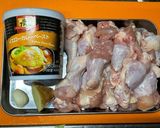鶏手羽元のタイ風カレー煮♬作り方1写真