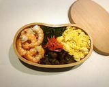 のっけ弁当2021.12.07 四色弁当作り方1写真