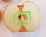 りんご半分アップルパイ☆パイシートで簡単作り方3写真