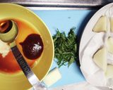 お弁当★韓国旨辛焦がしバターホタテ 作り方4写真