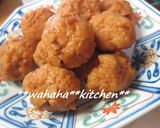 簡単♪甘くて美味しい鶏団子♪お弁当にも作り方4写真