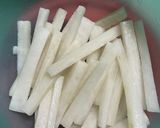 辛味後引く大根スティックフライ作り方1写真