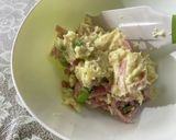 サツマイモと枝豆のポテサラ作り方3写真
