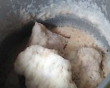 大根で蒸し、ヒガシマルのタレで煮る叉焼作り方2写真